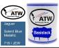 Preview: Jaguar, Solent Blue Metallic, 715 / JEW: 1L Lackdose, von ATW Autoteile West.